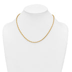 14k Polished 2.9mm Fancy Link 18 inch Necklace