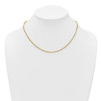 Paperclip Chain Necklace in 14K Yellow Gold, 2.9mm, 17 Inch - Sophia Jewelers