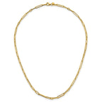 Paperclip Chain Necklace in 14K Yellow Gold, 2.9mm, 17 Inch - Sophia Jewelers