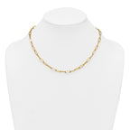 14k Polished 4.75mm Paper Clip Link 18 inch Necklace