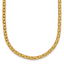 14k Polished 3.5mm Fancy Link 18 inch Necklace