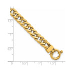 Fancy Curb Bracelet in 14K Yellow Gold - Sophia Jewelers