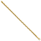 Bar Link Bracelet in 14K Yellow Gold - Sophia Jewelers