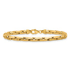 Bar Link Bracelet in 14K Yellow Gold - Sophia Jewelers