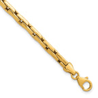 Bar Link Bracelet in 14K Yellow Gold - Sophia Jewelers