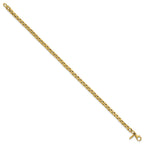 Fancy Twist Curb Bracelet in 14K Yellow Gold - Sophia Jewelers