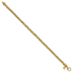 Fancy Wheat Necklace in 14K Yellow Gold - Sophia Jewelers