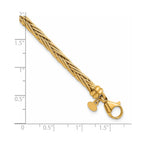 Fancy Wheat Necklace in 14K Yellow Gold - Sophia Jewelers