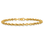 Fancy Rope Necklace in 14K Yellow Gold, Diamond-Cut - Sophia Jewelers