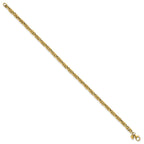 Fancy Byzantine Link Necklace in 14K Yellow Gold - Sophia Jewelers