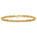 Fancy Byzantine Link Necklace in 14K Yellow Gold - Sophia Jewelers