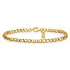 Open Curb Link Necklace in 14K Yellow Gold - Sophia Jewelers