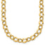 Link Necklace in 14K Yellow Gold, Textured - Sophia Jewelers