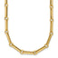 Paperclip and Rolo Link Necklace in 14K Yellow Gold - Sophia Jewelers