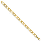 Oval Link Necklace in 14K Yellow Gold, 8mm - Sophia Jewelers
