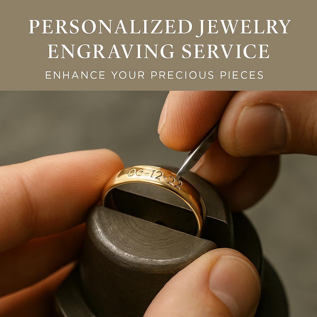 Personalized Jewelry Engraving Service - Enhance Your Precious Pieces Main image