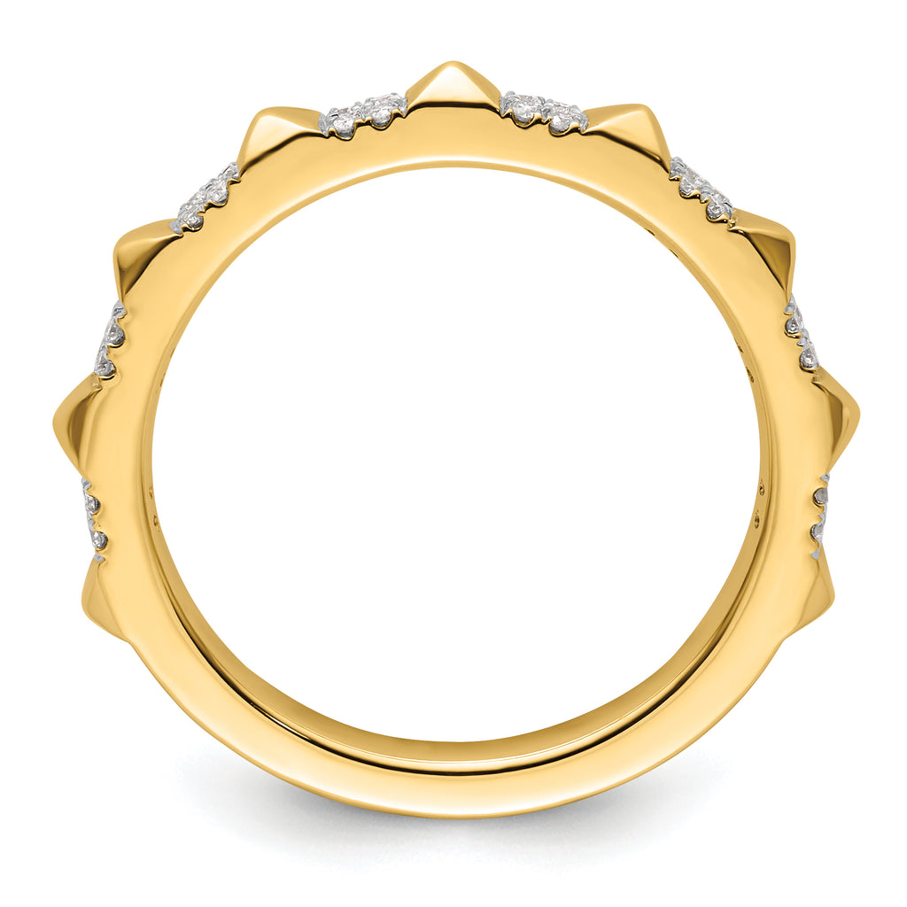14k Stackable Expressions Diamond Ring
