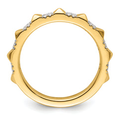 14k Stackable Expressions Diamond Ring
