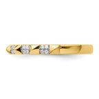 14k Stackable Expressions Diamond Ring