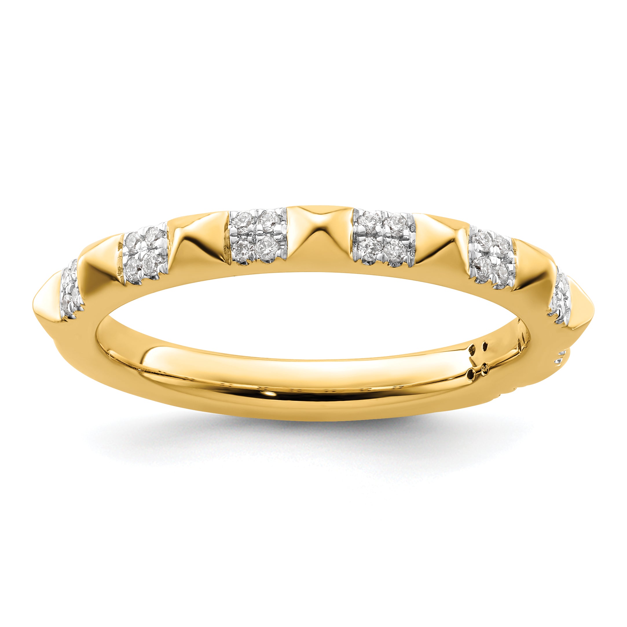 14k Stackable Expressions Diamond Ring Main image