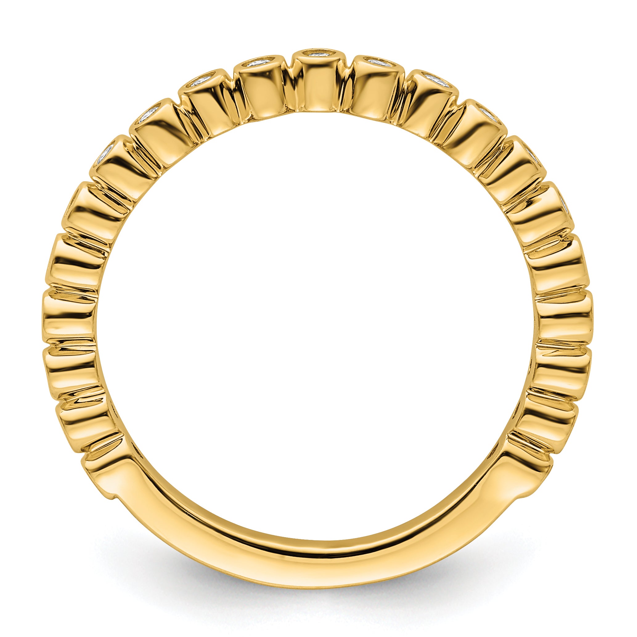 14k Stackable Expressions Diamond Ring Secondary image