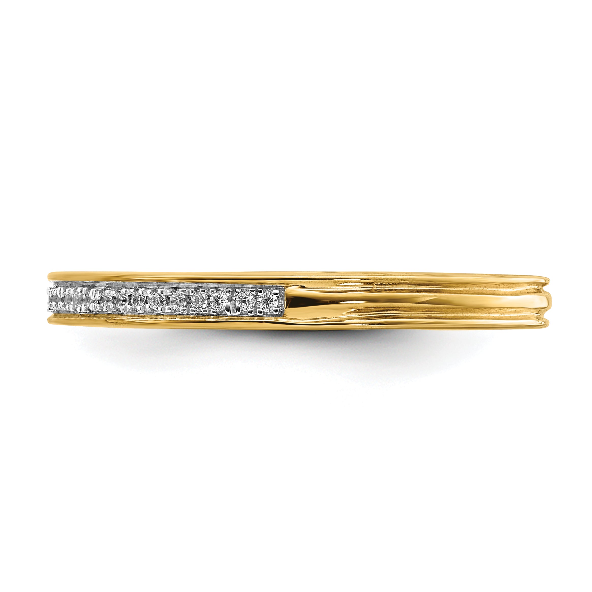 14k Stackable Expressions Diamond Ring