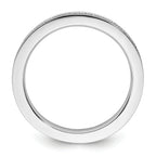 14k White Gold Stackable Expressions Diamond Ring