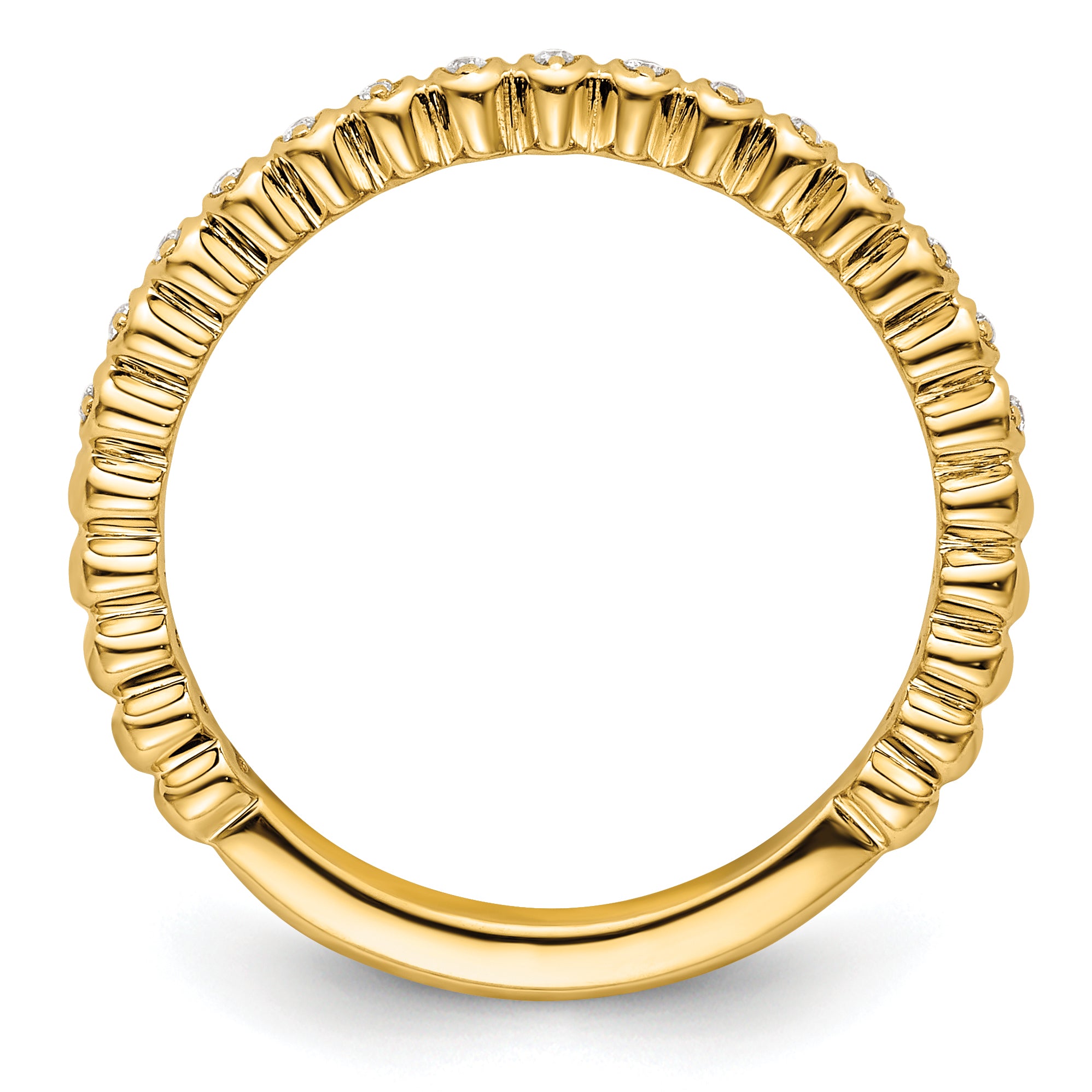 14k Stackable Expressions Diamond Ring