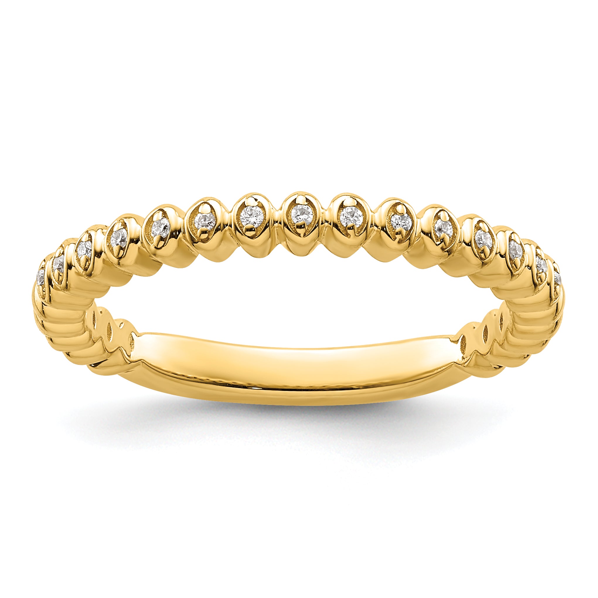 14k Stackable Expressions Diamond Ring Main image
