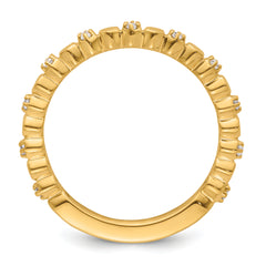 14k Stackable Expressions Diamond Ring