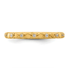 14k Stackable Expressions Diamond Ring