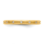 14k Stackable Expressions Diamond Ring