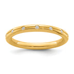 14k Stackable Expressions Diamond Ring