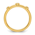 14k Stackable Expressions Diamond Ring