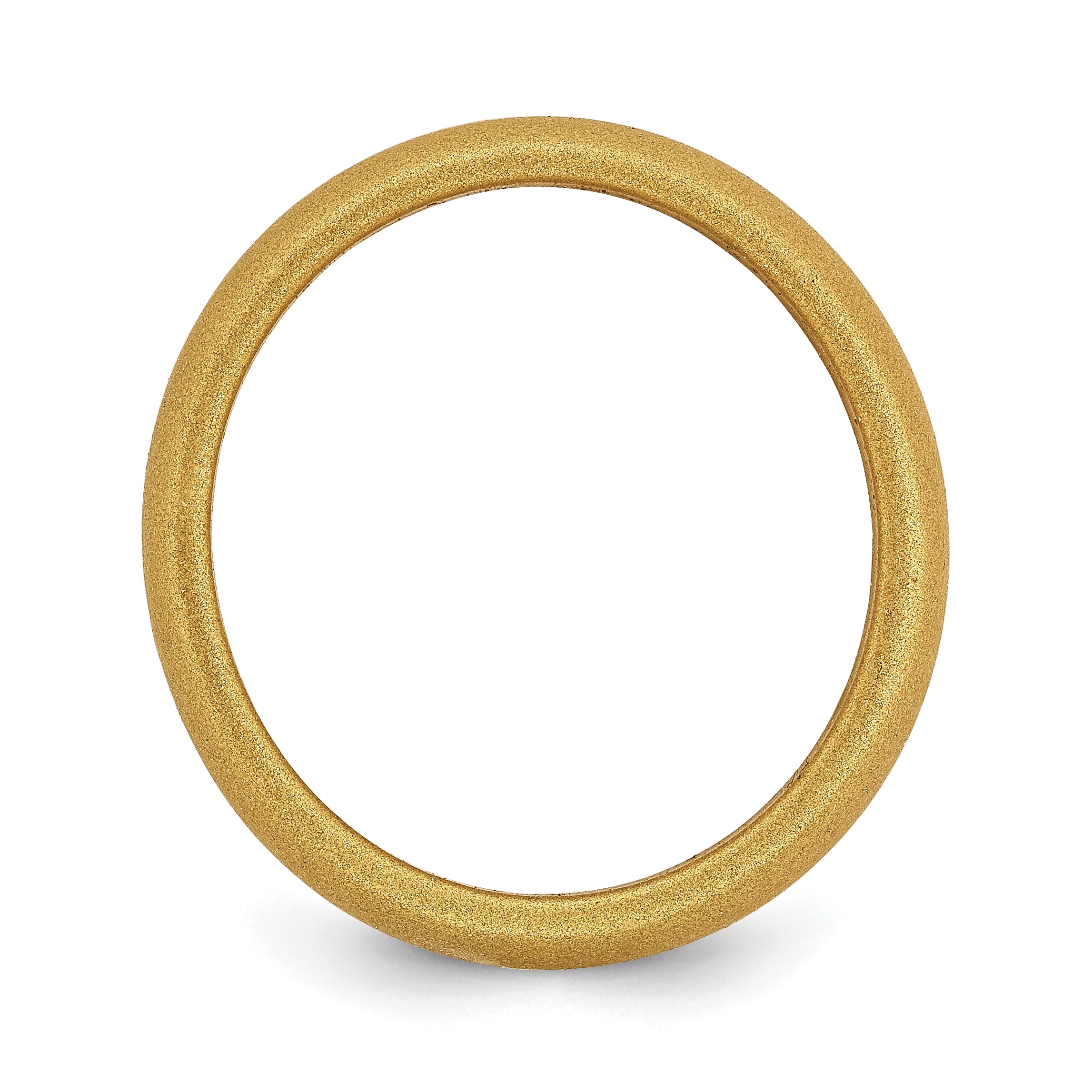 Silicone Gold Metallic 5.7mm Domed Band Secondary image