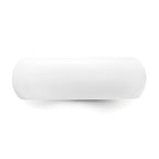 Silicone White 8mm Domed Band Size 9