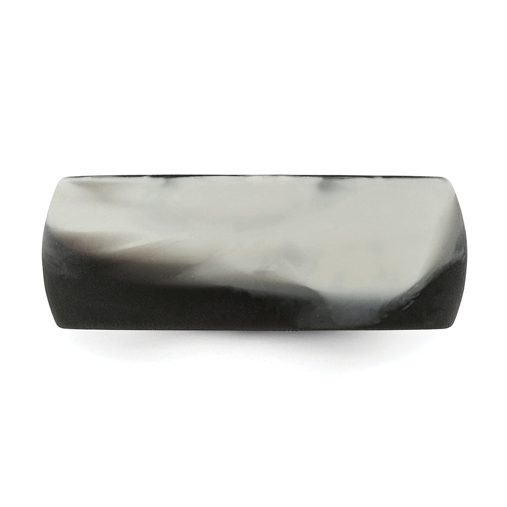 Silicone Black and Grey Camouflage 8.7mm Domed Band