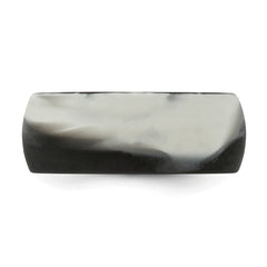 Silicone Black and Grey Camouflage 8.7mm Domed Band Size 9