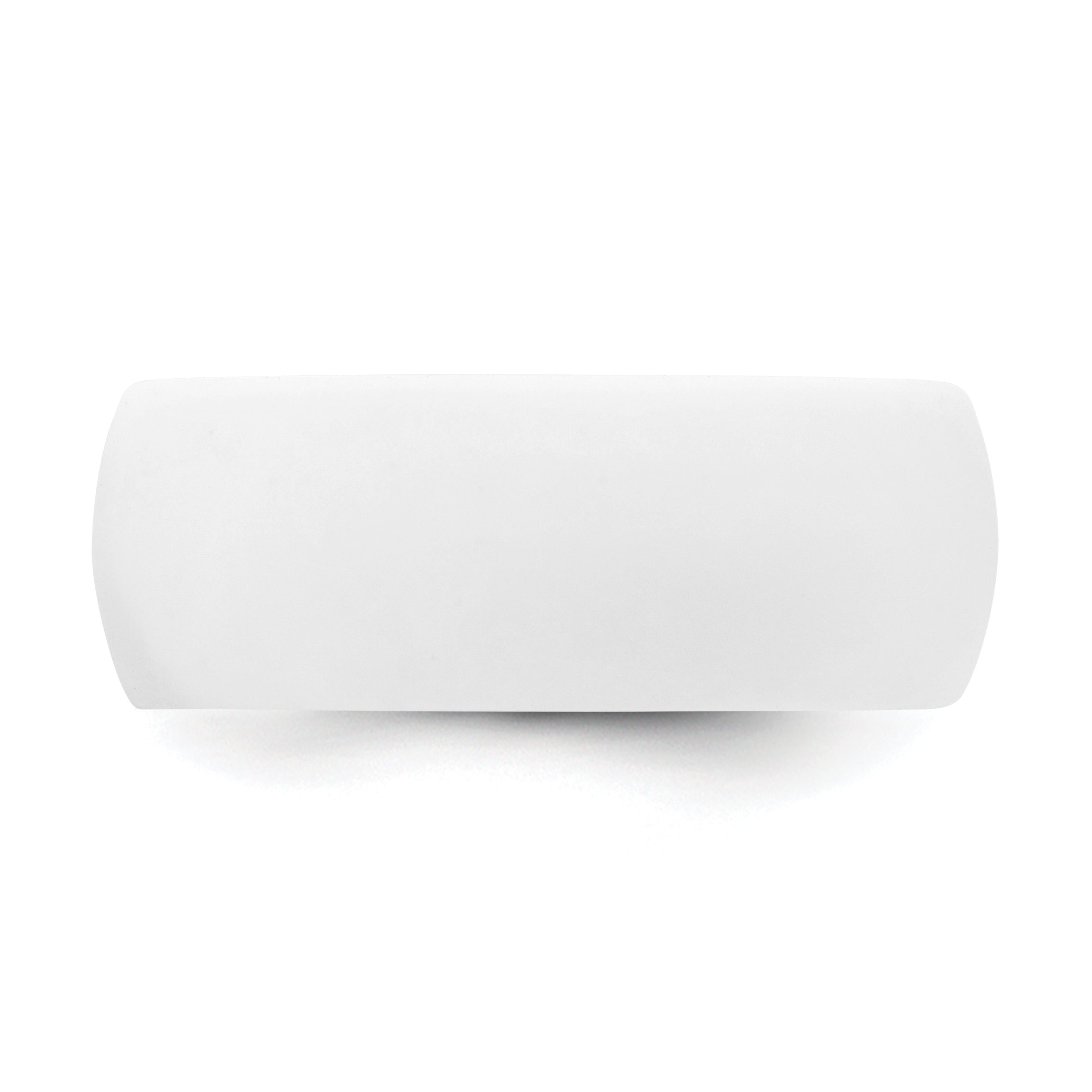 Silicone White 8.7mm Domed Band Size 9