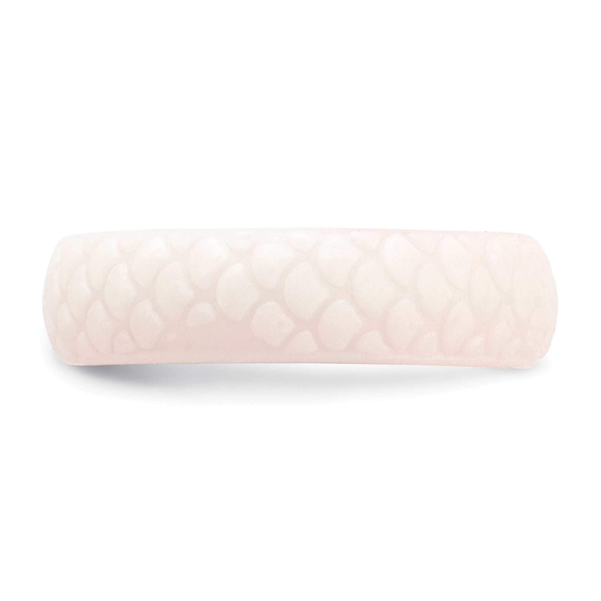 Silicone White Mermaid Pattern 5.7mm Domed Band Size 9