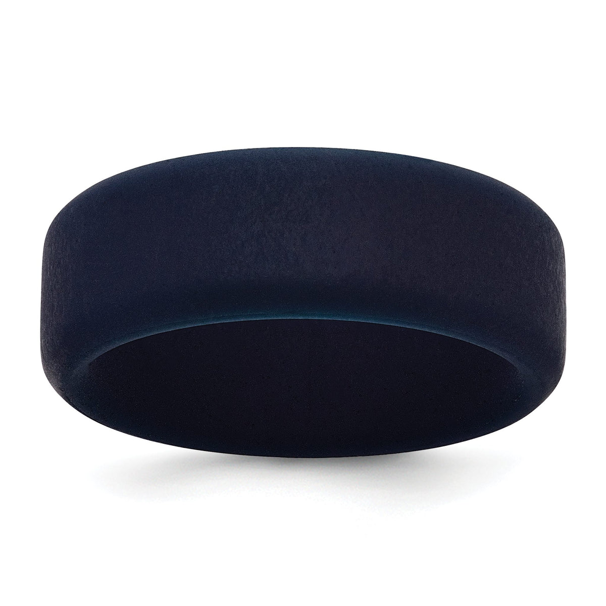 Wedding Band in Navy Blue Silicone, 8mm, Size 7–14 - Sophia Jewelers Main image
