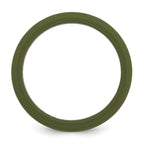 Silicone Olive Green 8mm Band