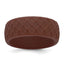 Silicone Metallic Bronze 8.70mm Fish Scale Pattern Band