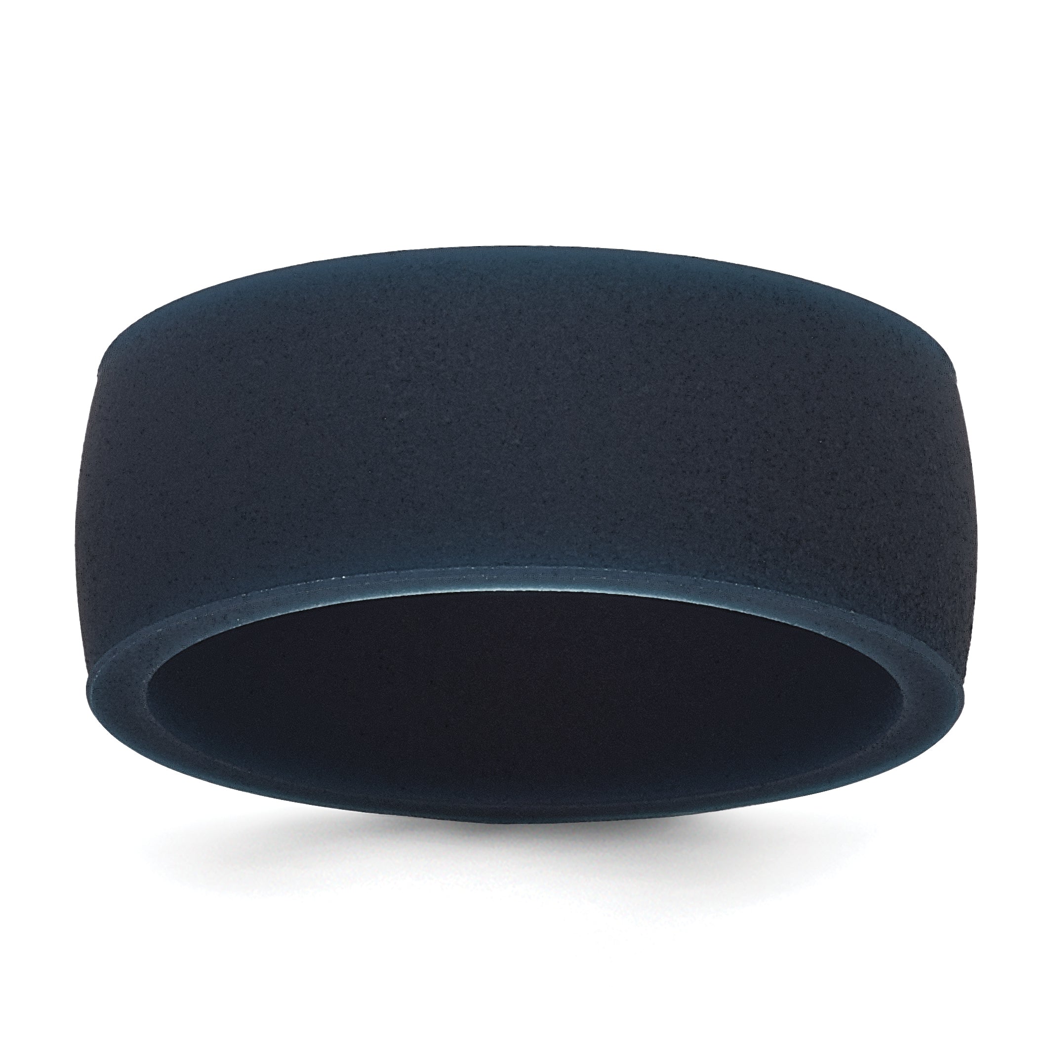 Silicone Navy Blue 8.70mm Flat Edge Band Main image