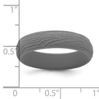 Silicone Gray 5.70m Wood Grain Pattern Band