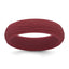 Silicone Dark Red 5.70mm Wood Grain Pattern Band