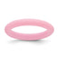 Silicone Pink 3mm Round Band