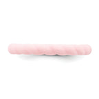 Silicone Pink 3mm Braided Band