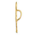 14k CHARLESTON Palmetto w/Moon Slide