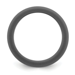 Silicone Grey with Removable Blue Center 8mm Band